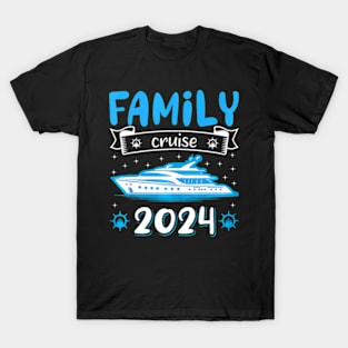 Family Cruise 2024 Making Memories Together Cruising Trip T-Shirt